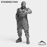 Tabletop Terrain Miniature Standing Man - Onlookers