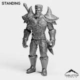 Tabletop Terrain Miniature Standing Military Instructor