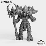 Tabletop Terrain Miniature Standing Mountain Minotaur Caster