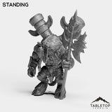 Tabletop Terrain Miniature Standing Mountain Minotaur Leader