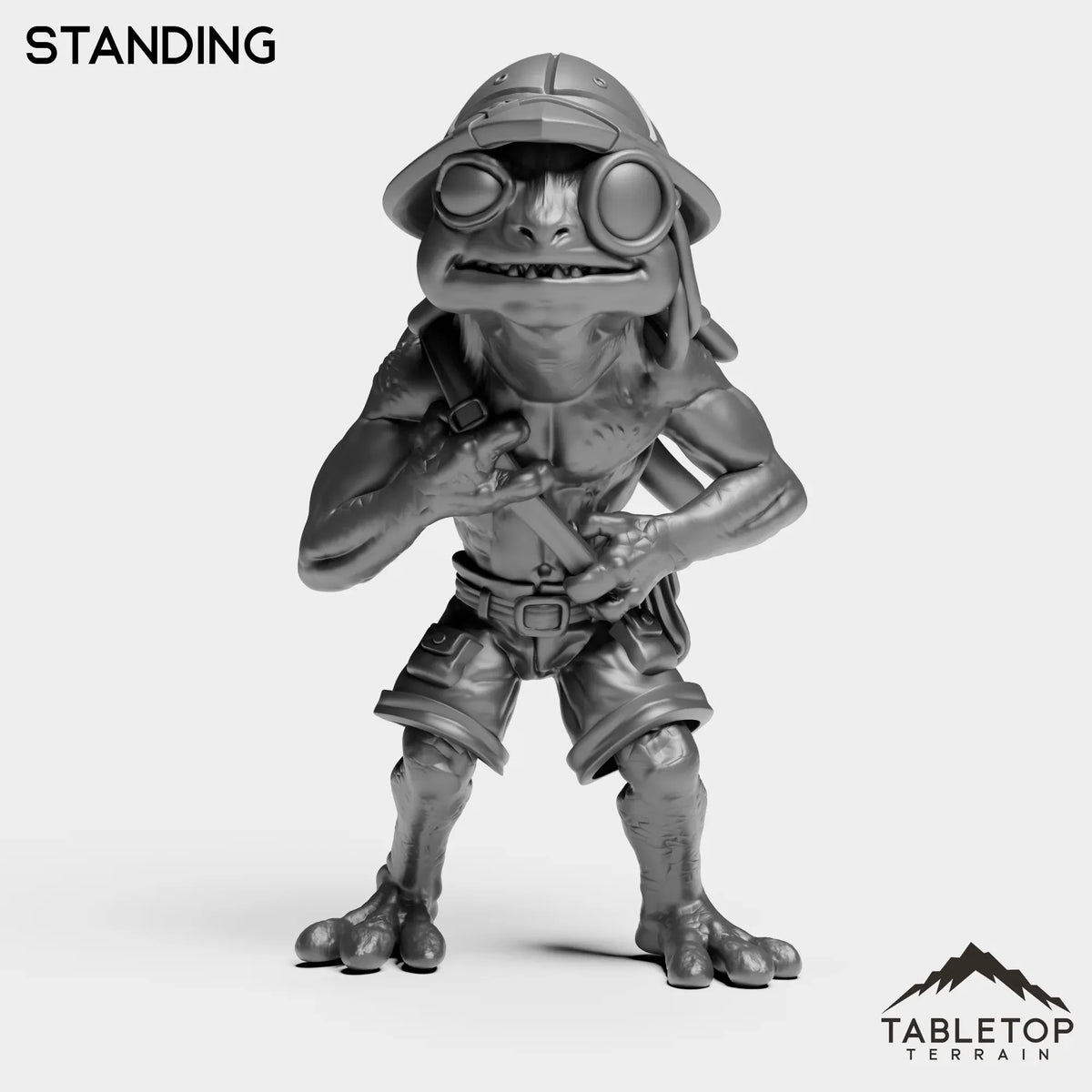 Tabletop Terrain Miniature Standing Murloc Explorer