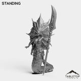 Tabletop Terrain Miniature Standing Naga Summoner