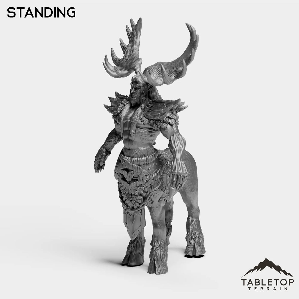 Tabletop Terrain Miniature Standing Night Demigod