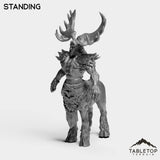 Tabletop Terrain Miniature Standing Night Demigod
