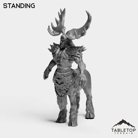 Tabletop Terrain Miniature Standing Night Demigod