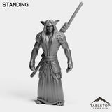 Tabletop Terrain Miniature Standing Night Druid Starter