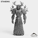 Tabletop Terrain Miniature Standing Night Druid Tier 1