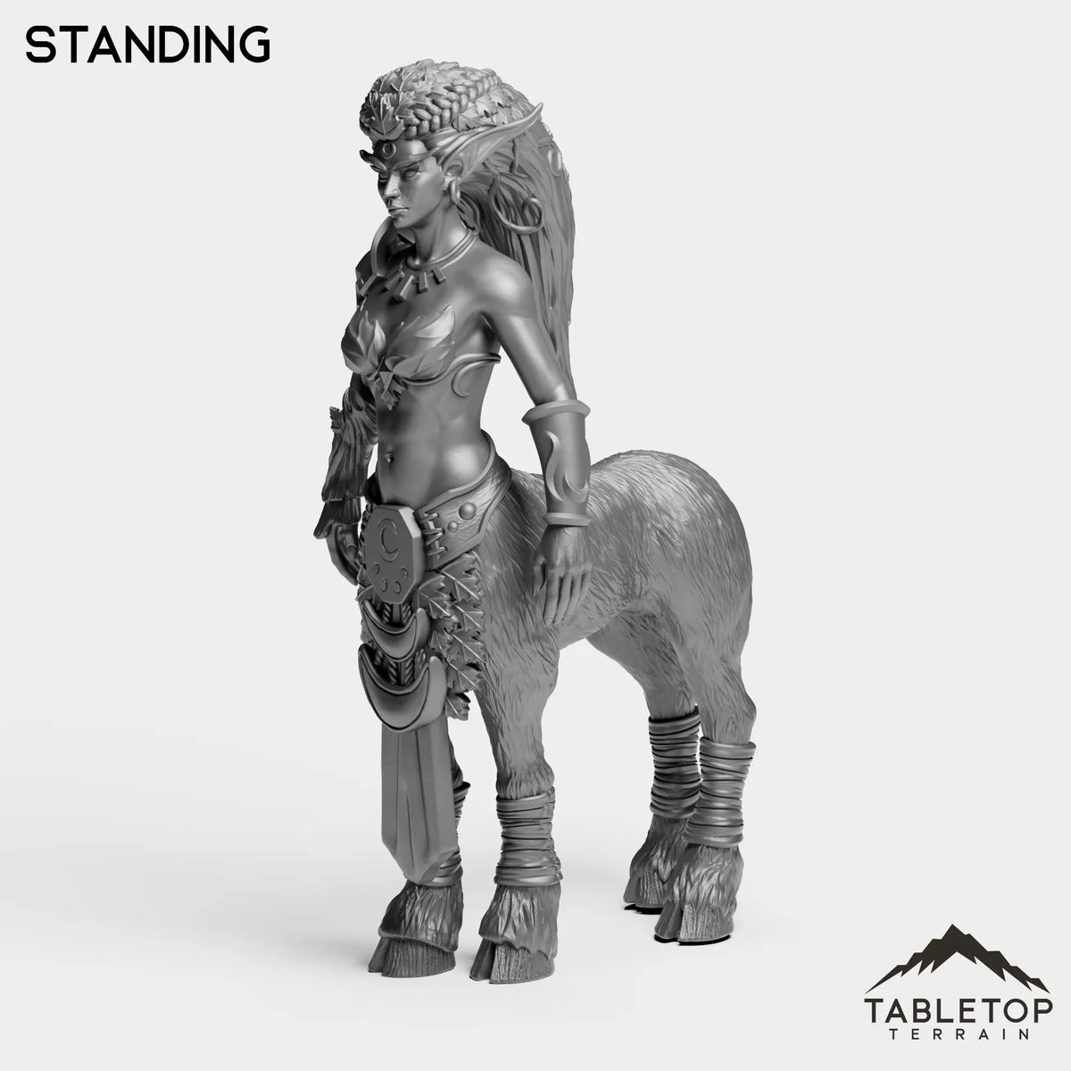 Tabletop Terrain Miniature Standing Night Dryad