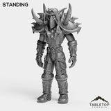 Tabletop Terrain Miniature Standing Night Warrior Tier 1