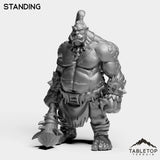 Tabletop Terrain Miniature Standing Ogre 1