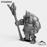 Tabletop Terrain Miniature Standing Ogre Magi 1