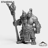 Tabletop Terrain Miniature Standing Ogre Magi 2