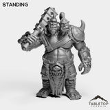 Tabletop Terrain Miniature Standing Ogre Mauler 2