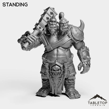 Tabletop Terrain Miniature Standing Ogre Mauler 2