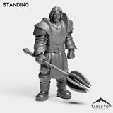 Tabletop Terrain Miniature Standing Paladin Commander