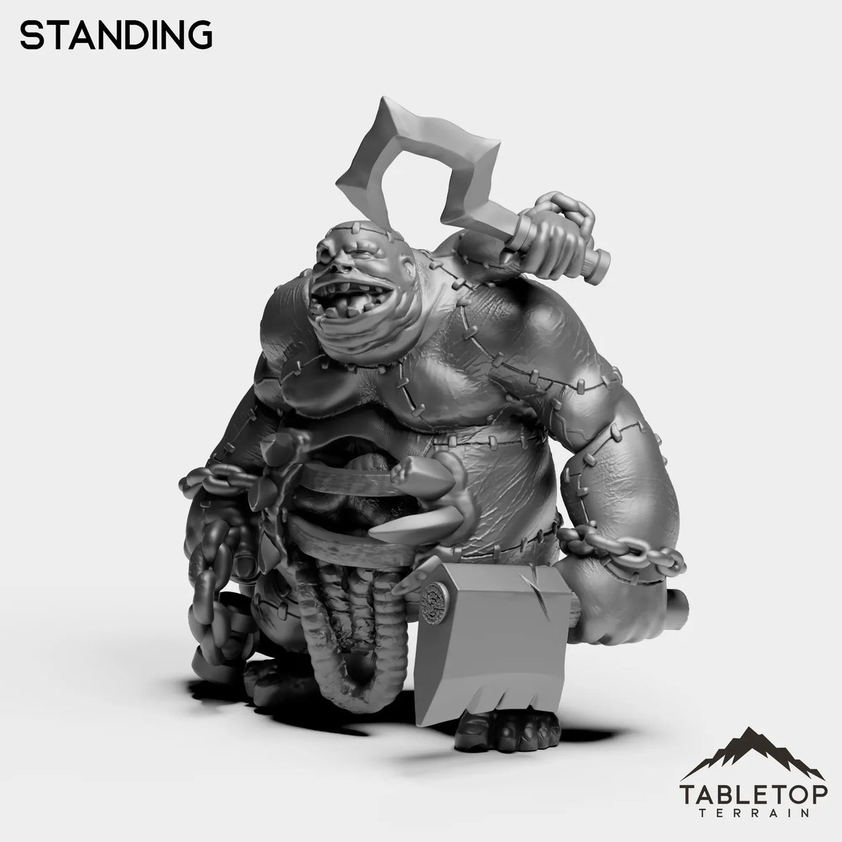 Tabletop Terrain Miniature Standing Patch Abomination