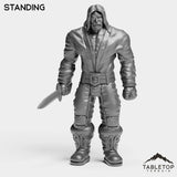 Tabletop Terrain Miniature Standing Pirate Bandit