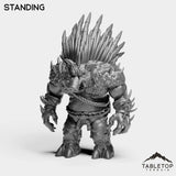 Tabletop Terrain Miniature Standing Quilboar Hunter