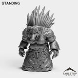 Tabletop Terrain Miniature Standing Quilboar Seer