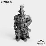 Tabletop Terrain Miniature Standing Sailor Admiral