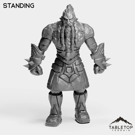 Tabletop Terrain Miniature Standing The Runemaster