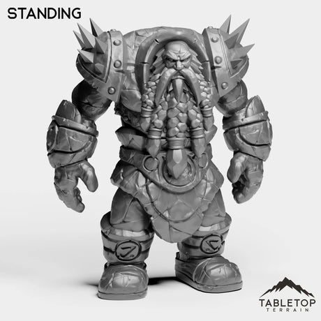 Tabletop Terrain Miniature Standing The Steelbreaker