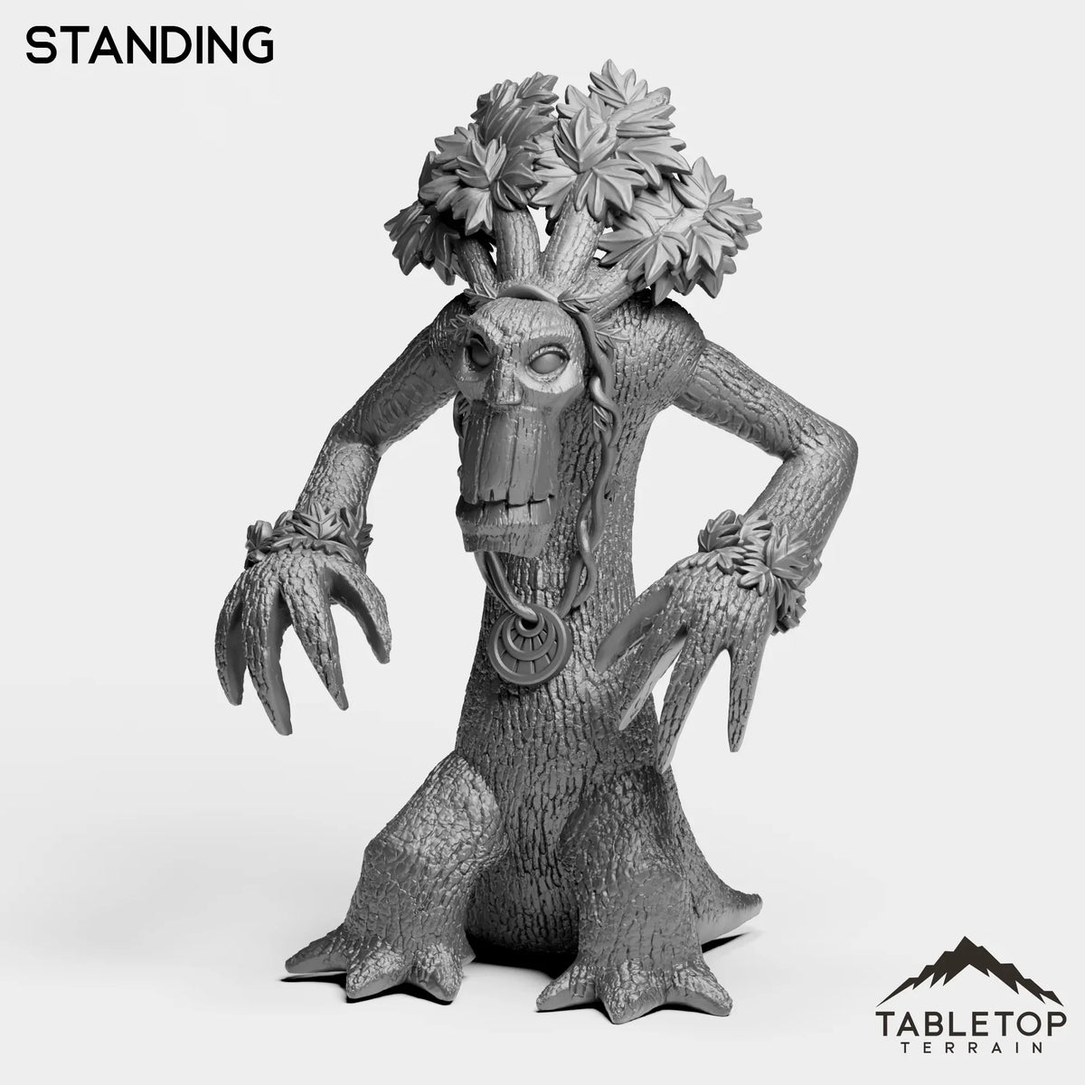Tabletop Terrain Miniature Standing Treant