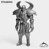 Tabletop Terrain Miniature Standing Twin Kings