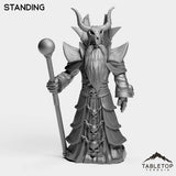 Tabletop Terrain Miniature Standing Unclean Warlock