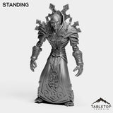 Tabletop Terrain Miniature Standing Undead Mage Tier 1