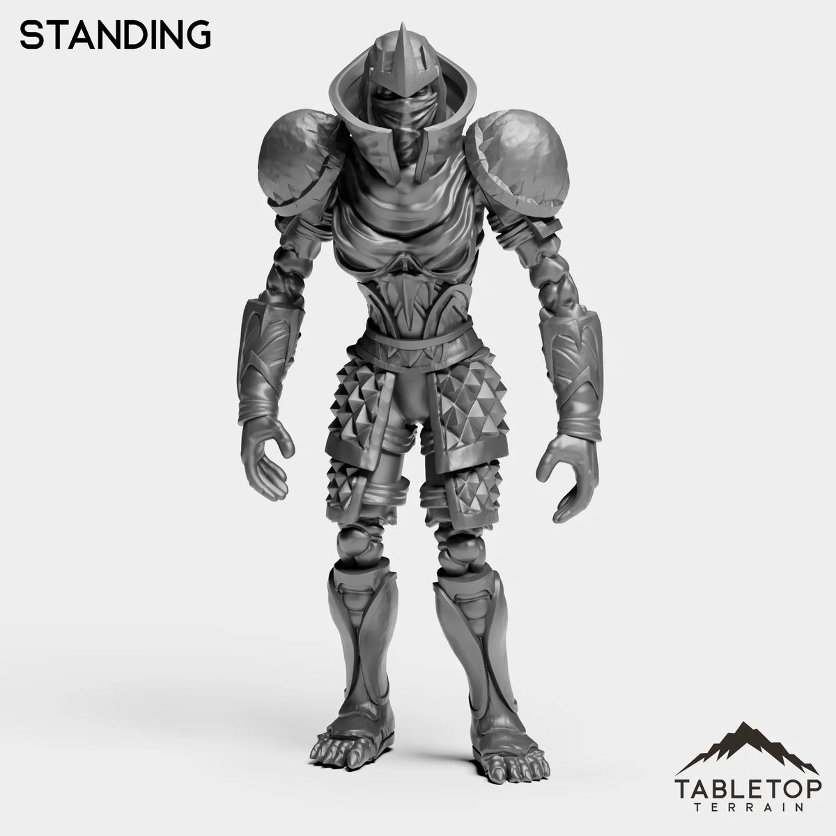 Tabletop Terrain Miniature Standing Undead Rogue Female Tier 1