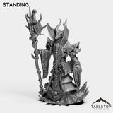 Tabletop Terrain Miniature Standing Undead Supreme Necromancer