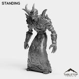 Tabletop Terrain Miniature Standing Undead Warlock Tier 1