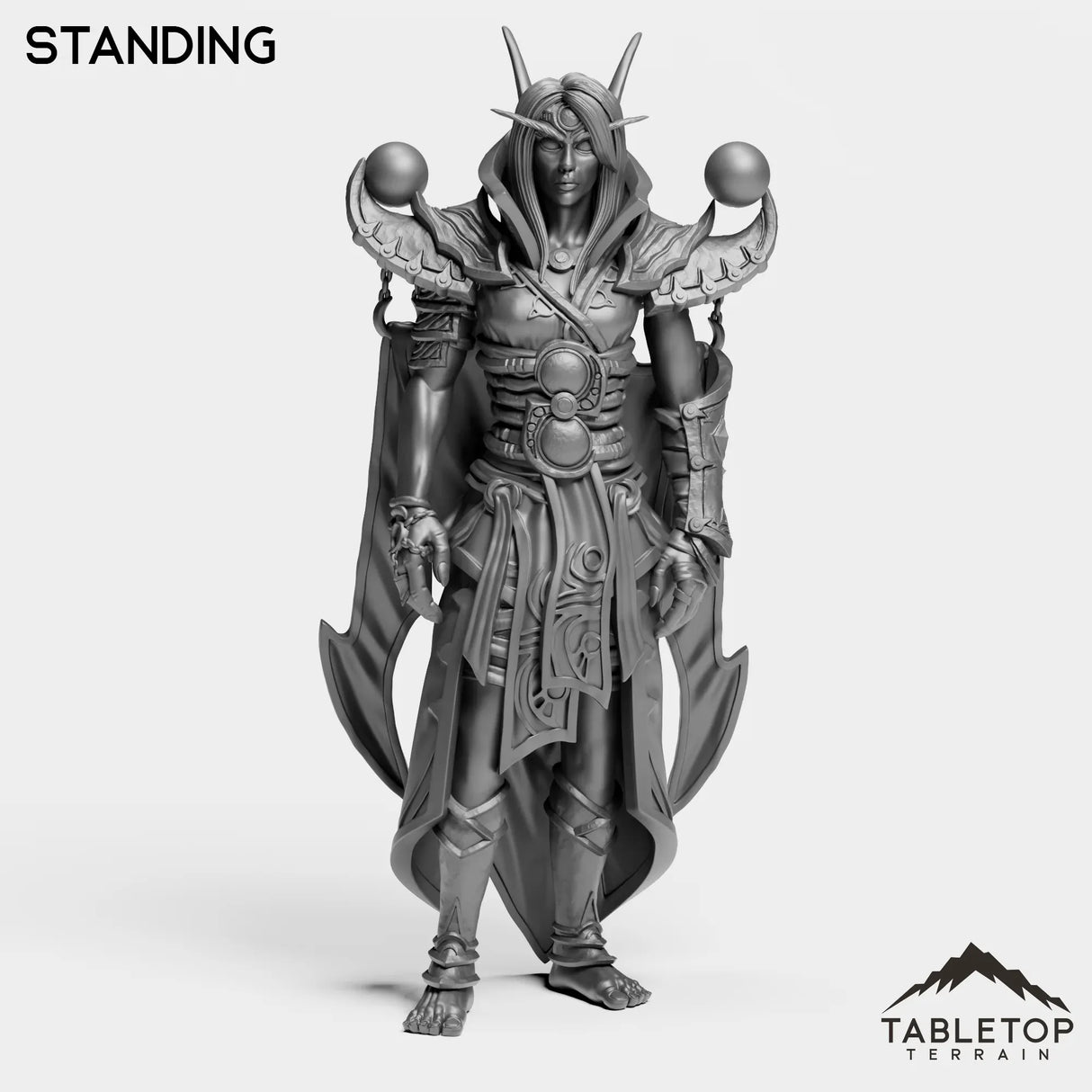 Tabletop Terrain Miniature Standing Void Harbinger