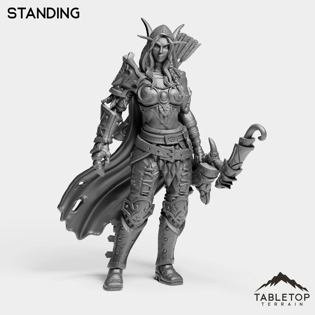 Tabletop Terrain Miniature Standing Void Scout Leader