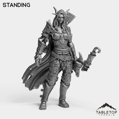 Tabletop Terrain Miniature Standing Void Scout Leader