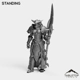 Tabletop Terrain Miniature Standing Warden Shade