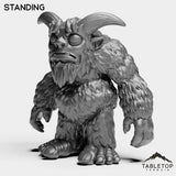 Tabletop Terrain Miniature Standing Yeti Children