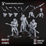 Tabletop Terrain Miniature Star Alves Infantry Squad