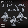 Tabletop Terrain Miniature Star Alves The Cometriders Team
