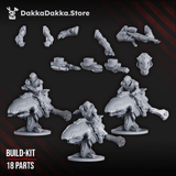 Tabletop Terrain Miniature Star Alves The Cometriders Team