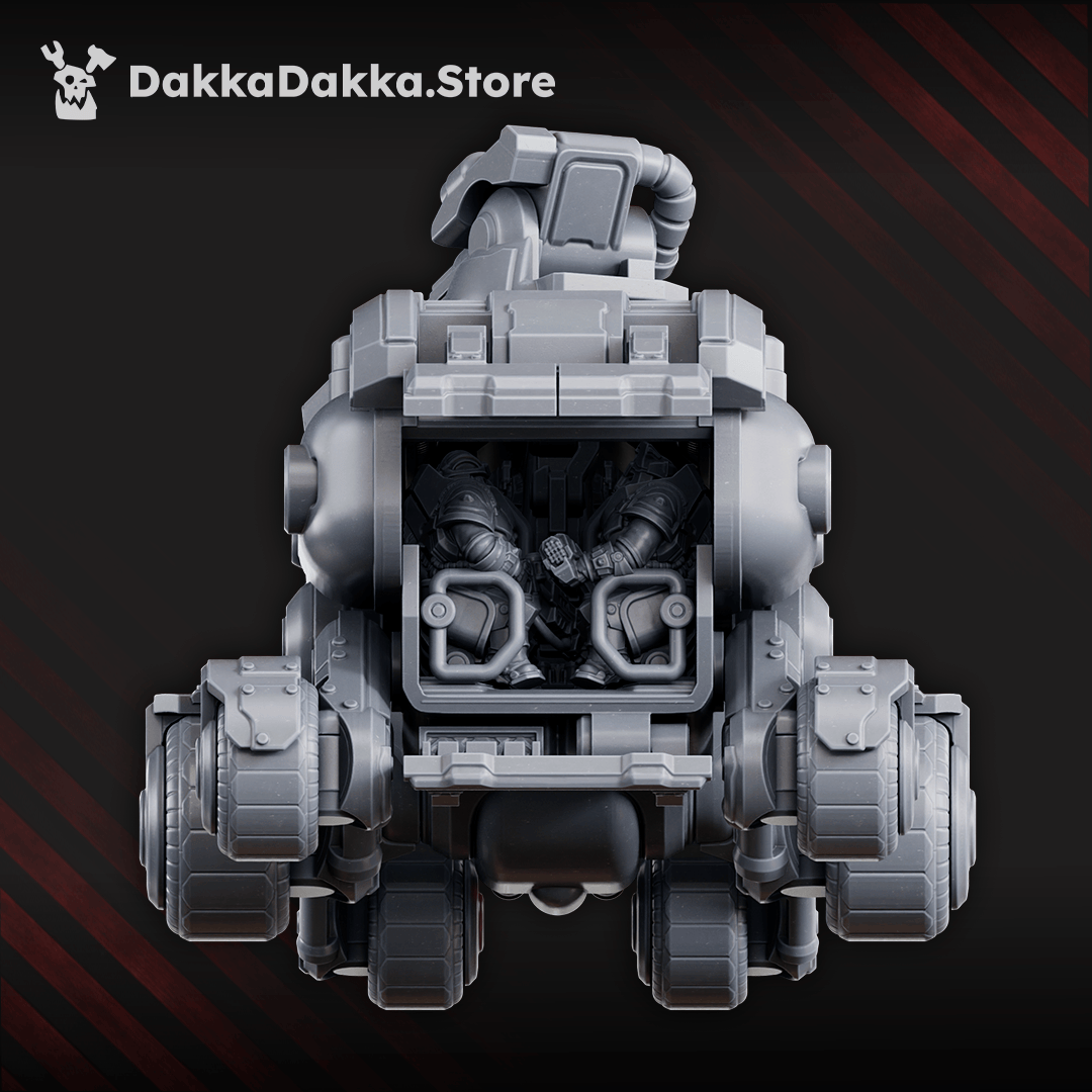 Tabletop Terrain Miniature Starforged Gyro Truck
