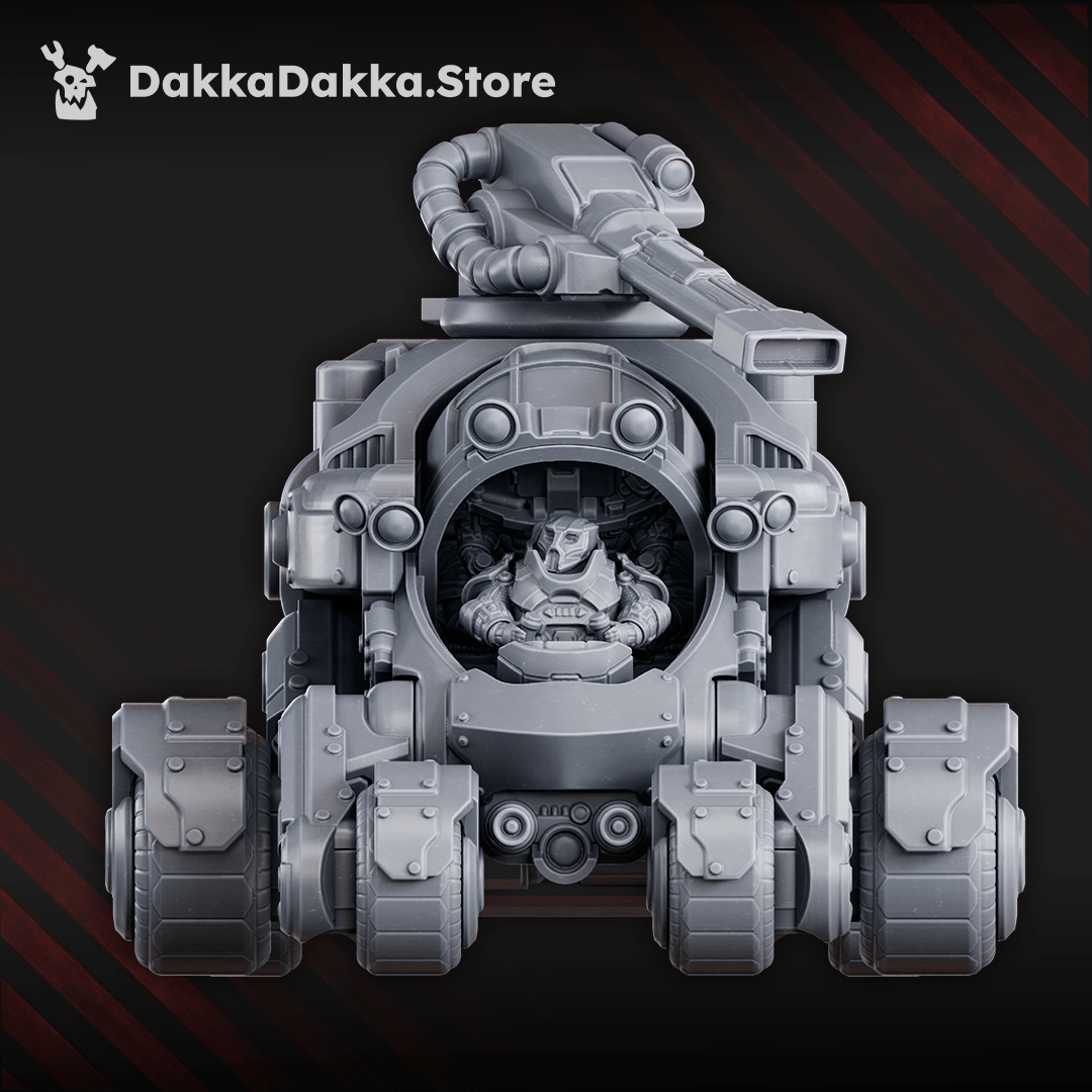 Tabletop Terrain Miniature Starforged Gyro Truck