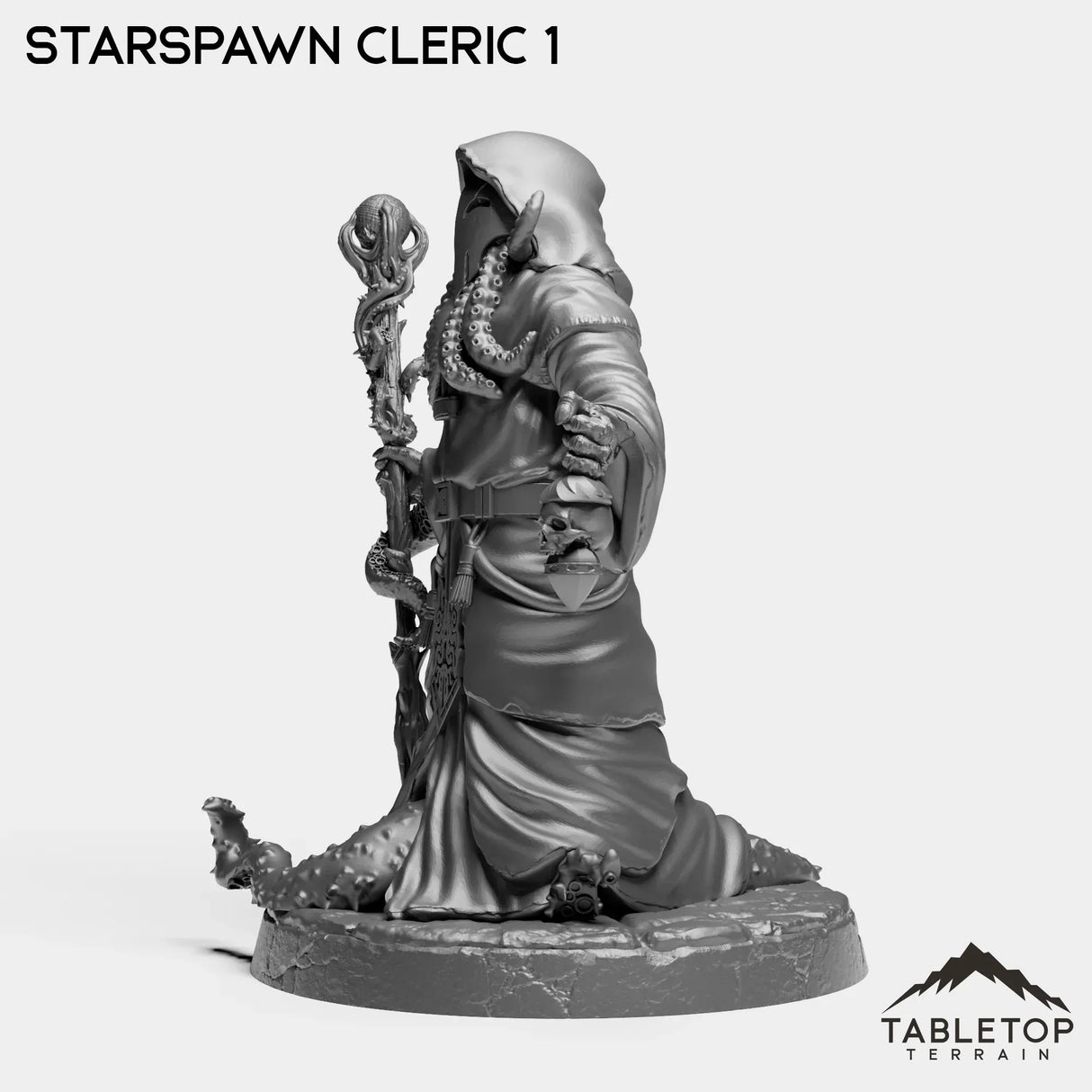 Tabletop Terrain Miniature Starspawn Cleric - Starspawn Soldiers