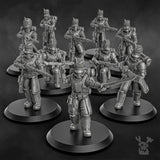 Tabletop Terrain Miniature Steam Guard Assembly Kit
