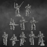 Tabletop Terrain Miniature Steam Guard Assembly Kit