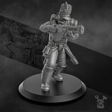 Tabletop Terrain Miniature Steam Guard Soldier