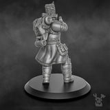 Tabletop Terrain Miniature Steam Guard Soldier