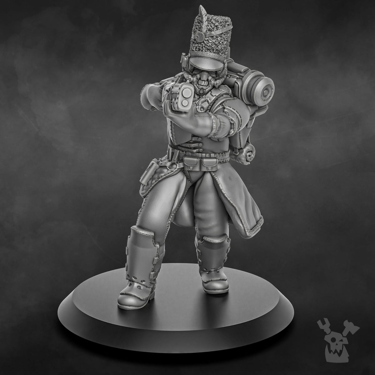 Tabletop Terrain Miniature Steam Guard Soldier