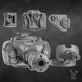 Tabletop Terrain Miniature Steamguard Battle Tank